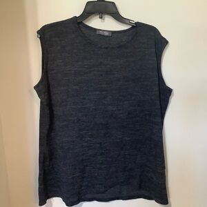 Mr Max Studio Dark Grey Top (NWOT)